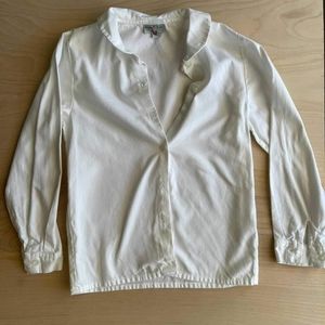 Papa d'Anjo Girls Collared Shirt